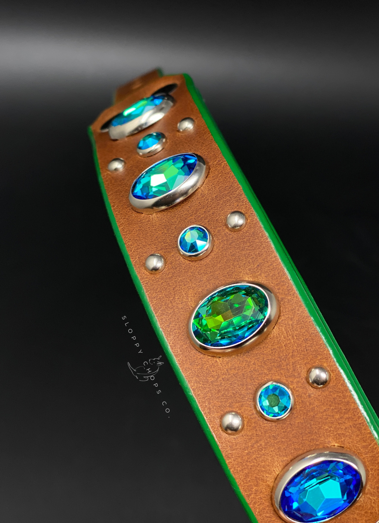 The 'Aurora' Leather Collar (1.25