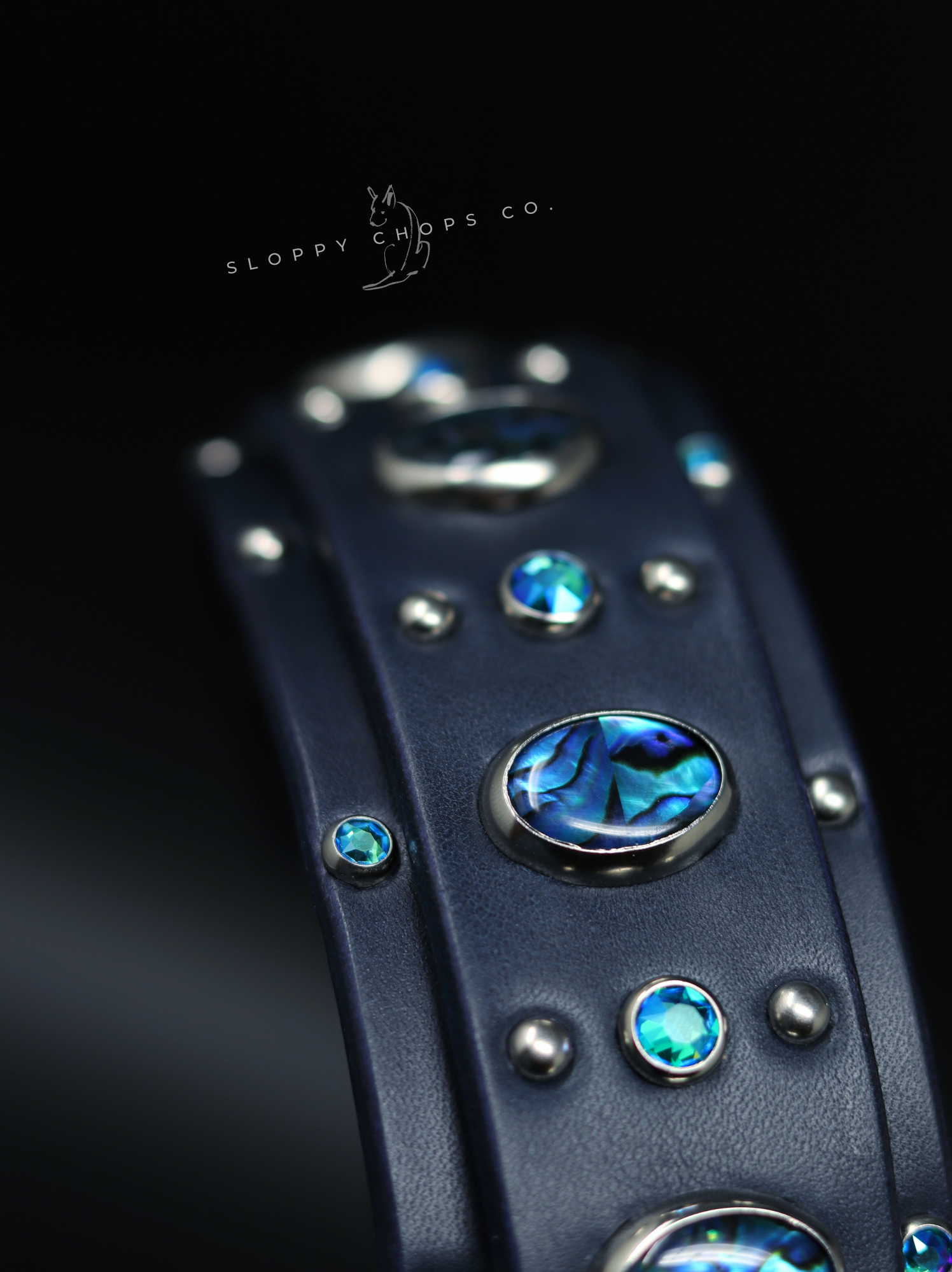 The 'Aurora' Leather Collar (1.25