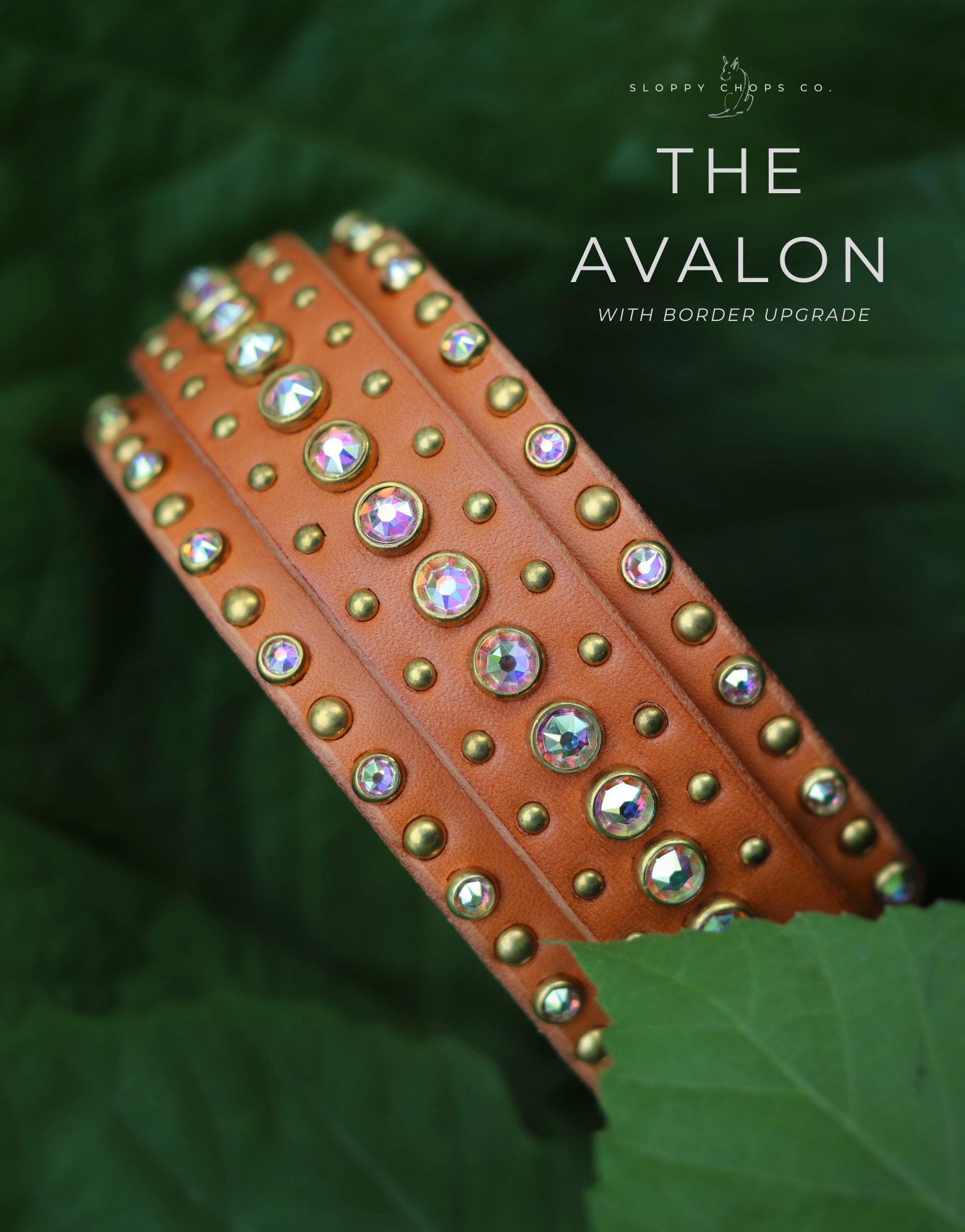 The 'Avalon' Leather Collar (1