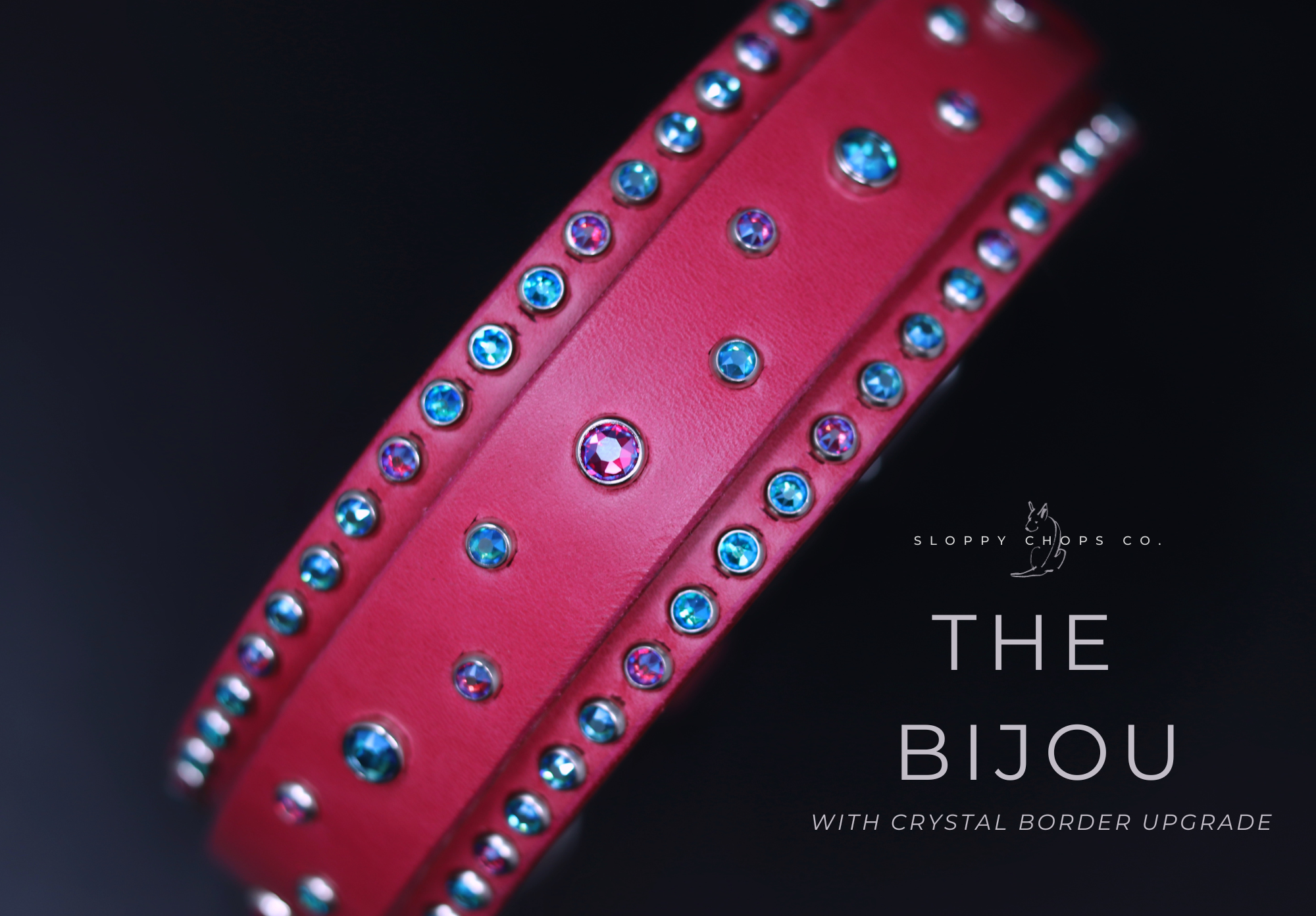 The 'Bijou' Leather Collar (1