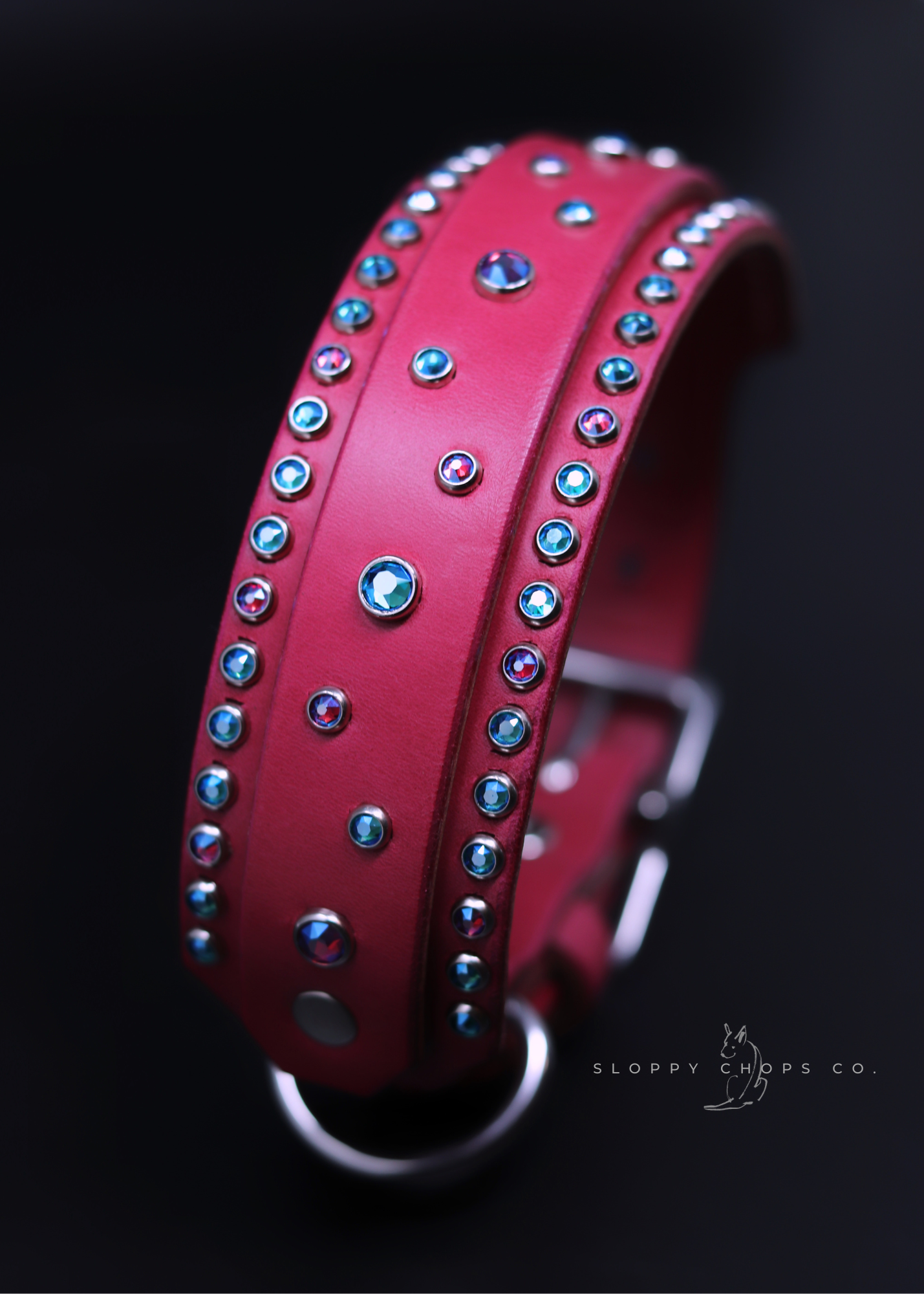 The 'Bijou' Leather Collar (1