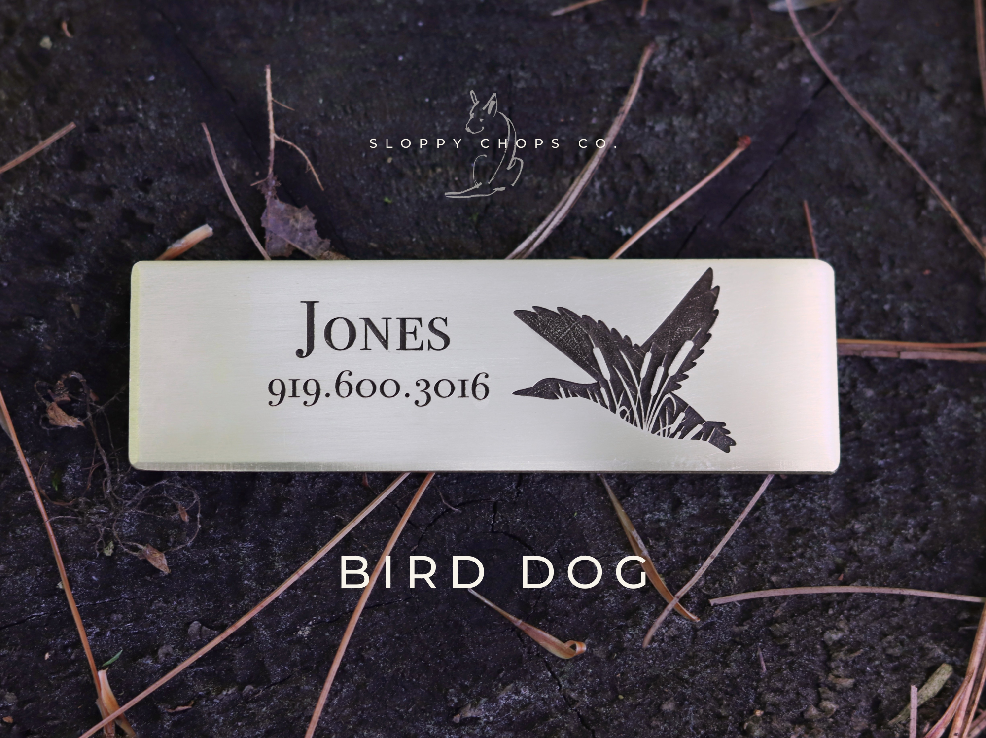 Designer Rivet-On Tag