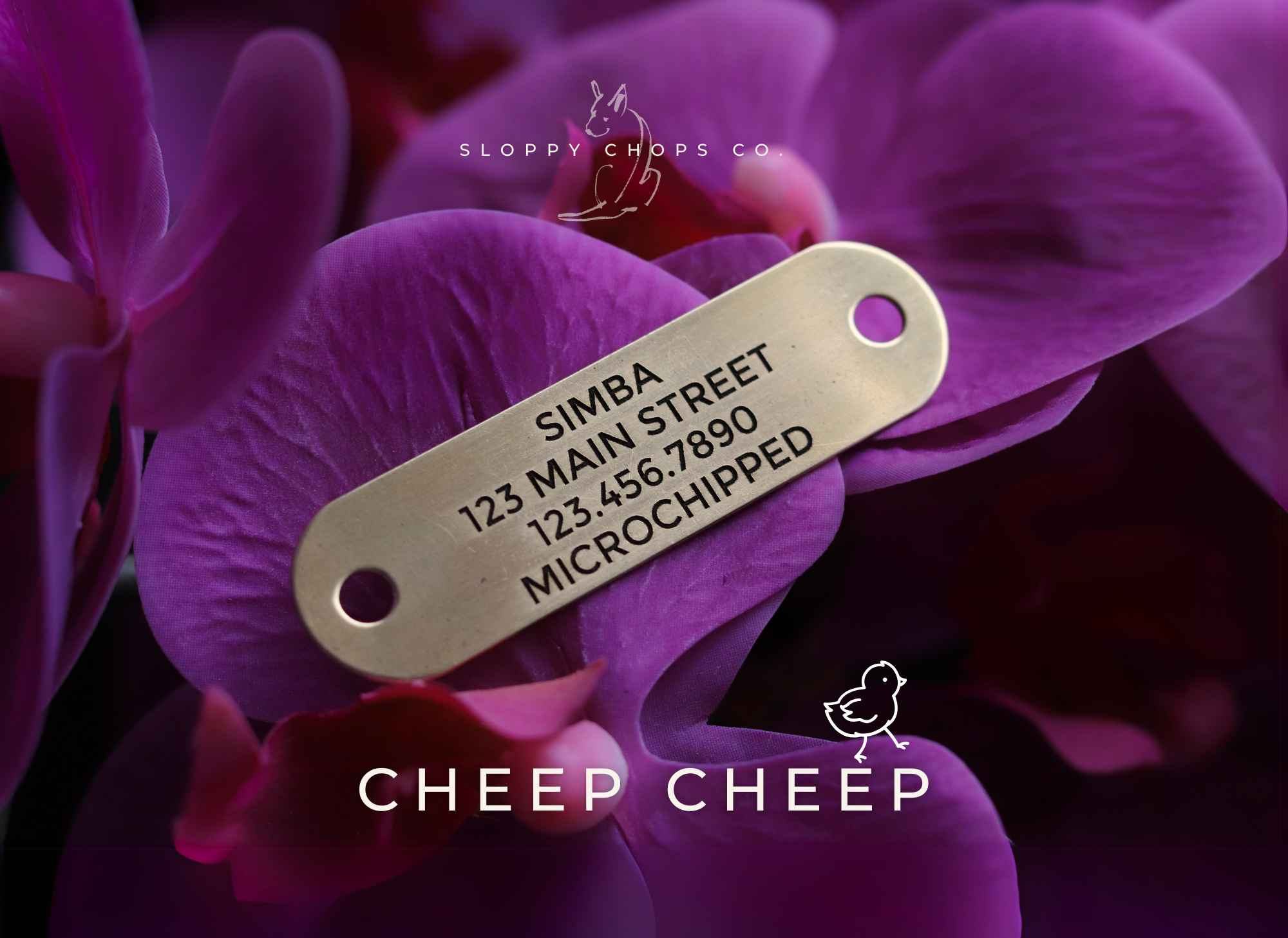 Cheep Cheep Rivet-On Tag (Limited Stock)