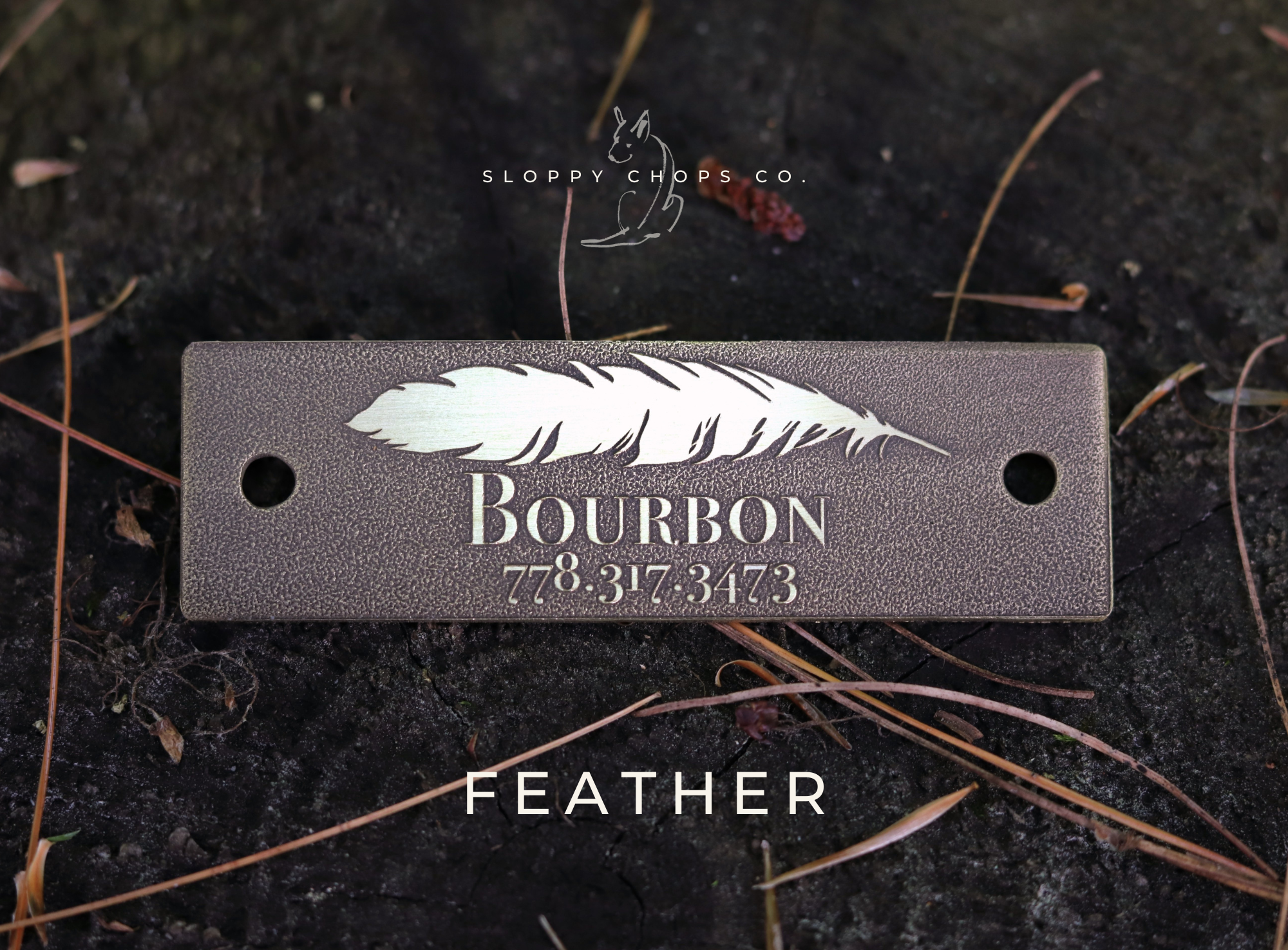 Designer Rivet-On Tag