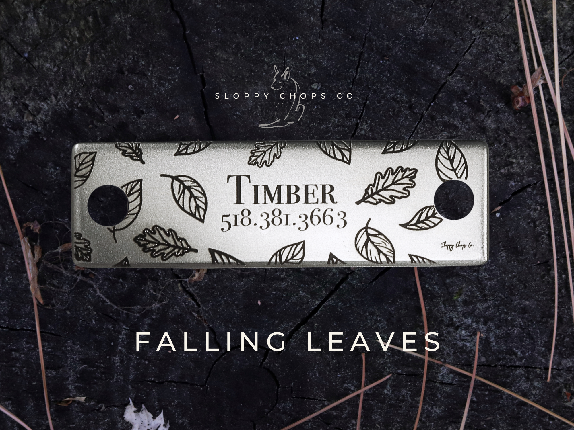 Designer Rivet-On Tag
