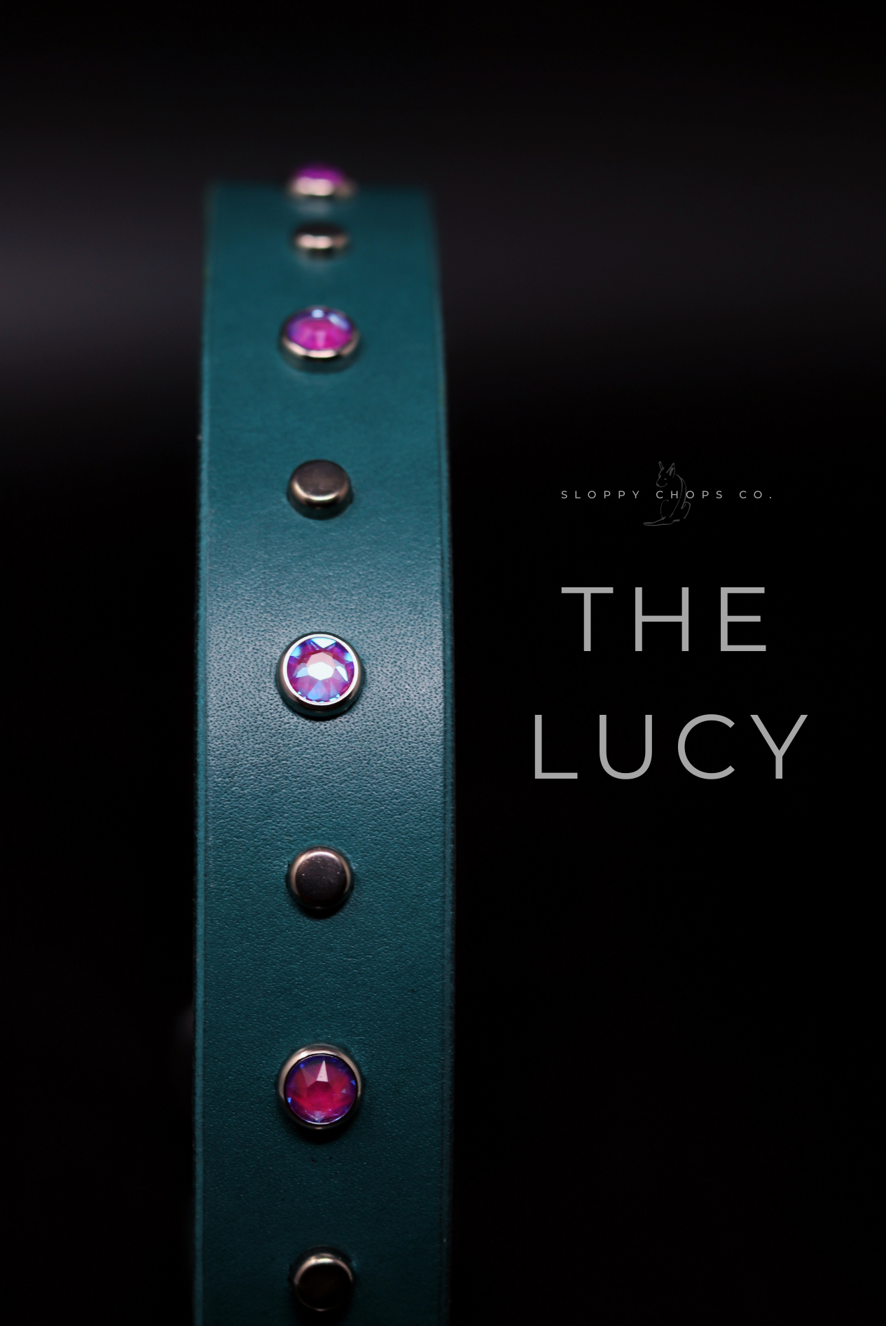 The 'Lucy in the Sky' Leather Collar (1