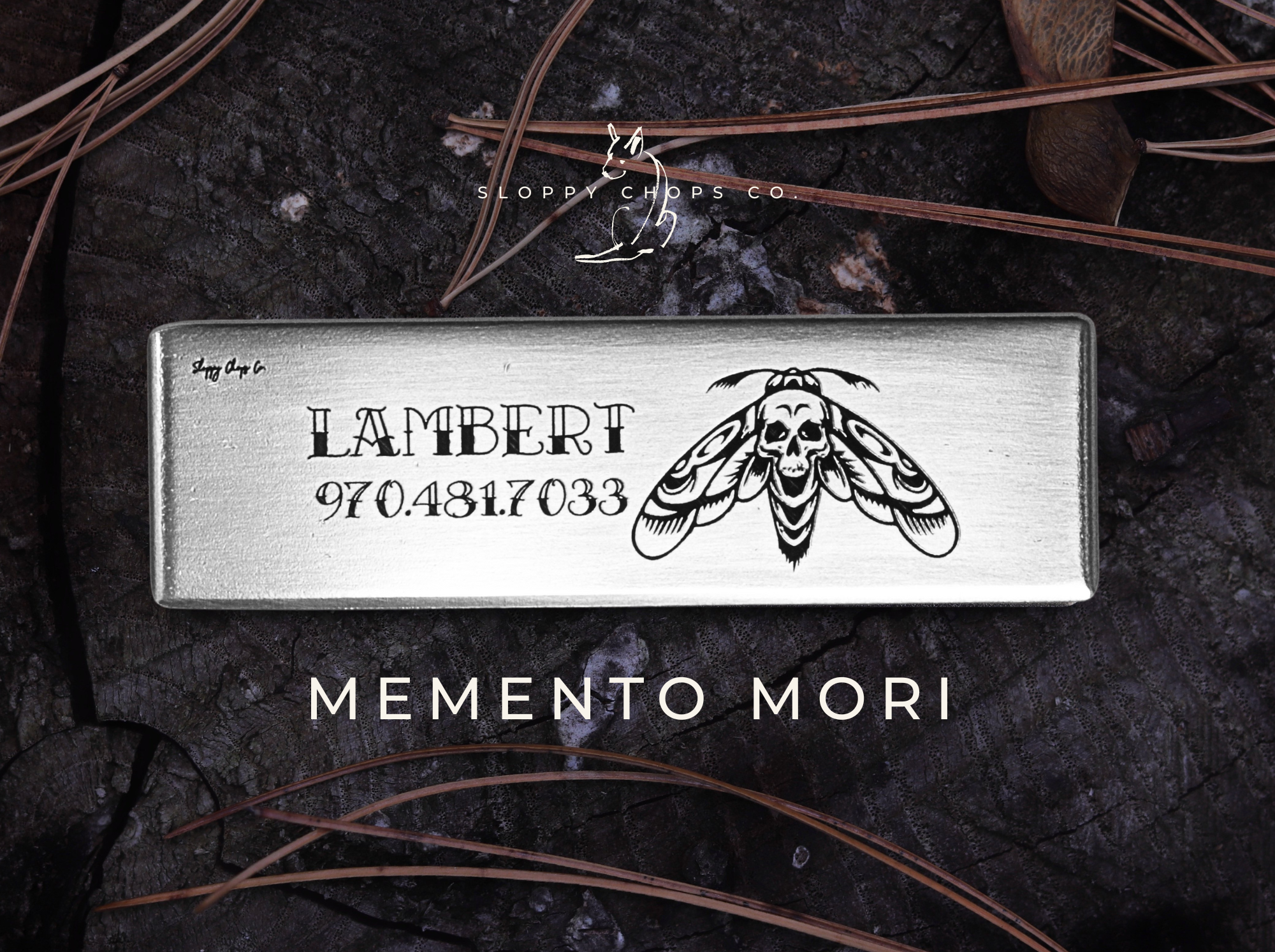 Designer Rivet-On Tag