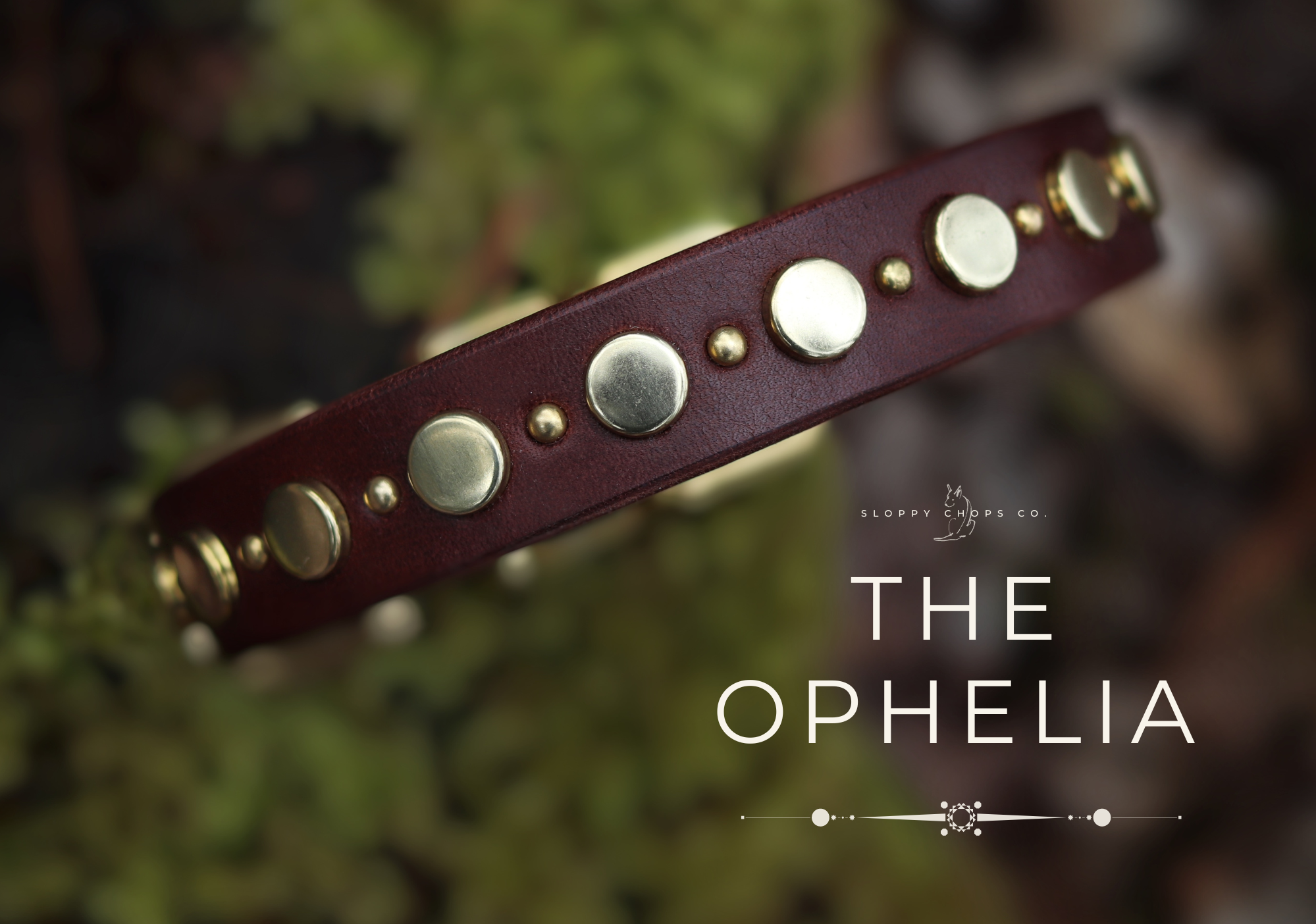 The 'Ophelia' Leather Collar (1
