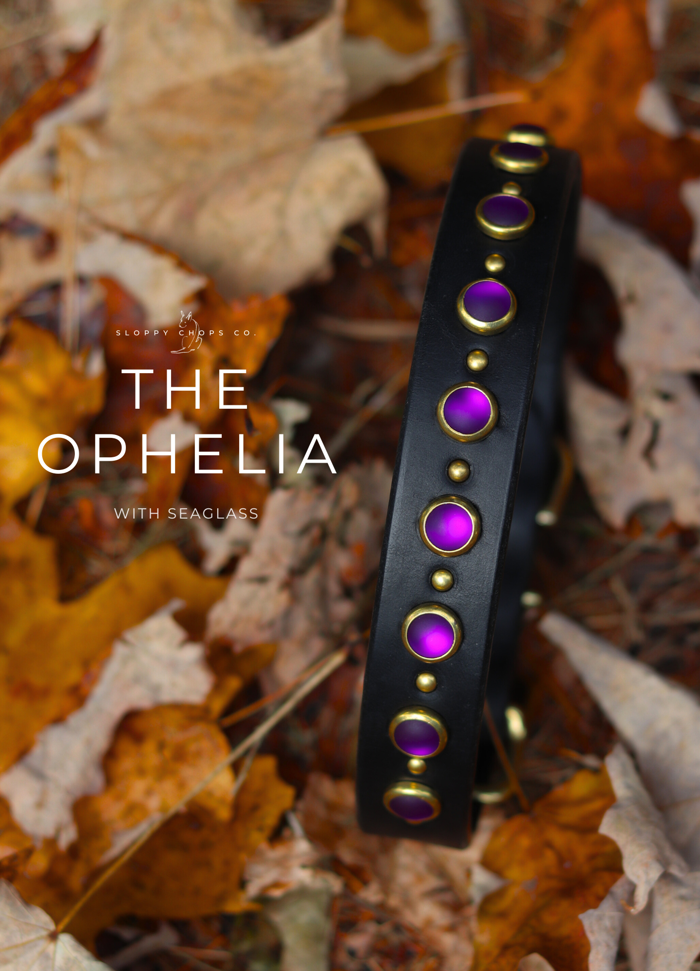 The 'Ophelia' Leather Collar (1