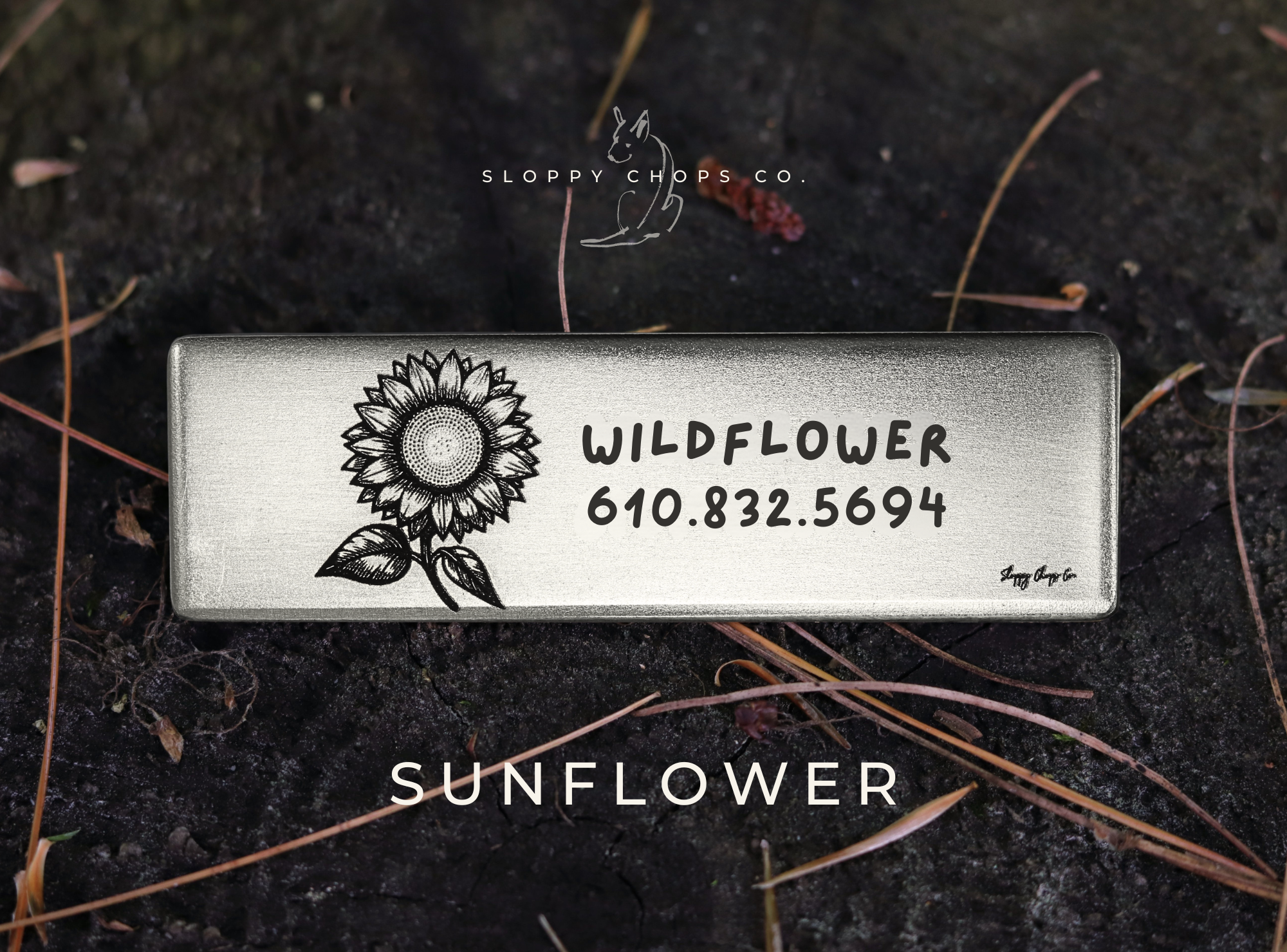 Designer Rivet-On Tag