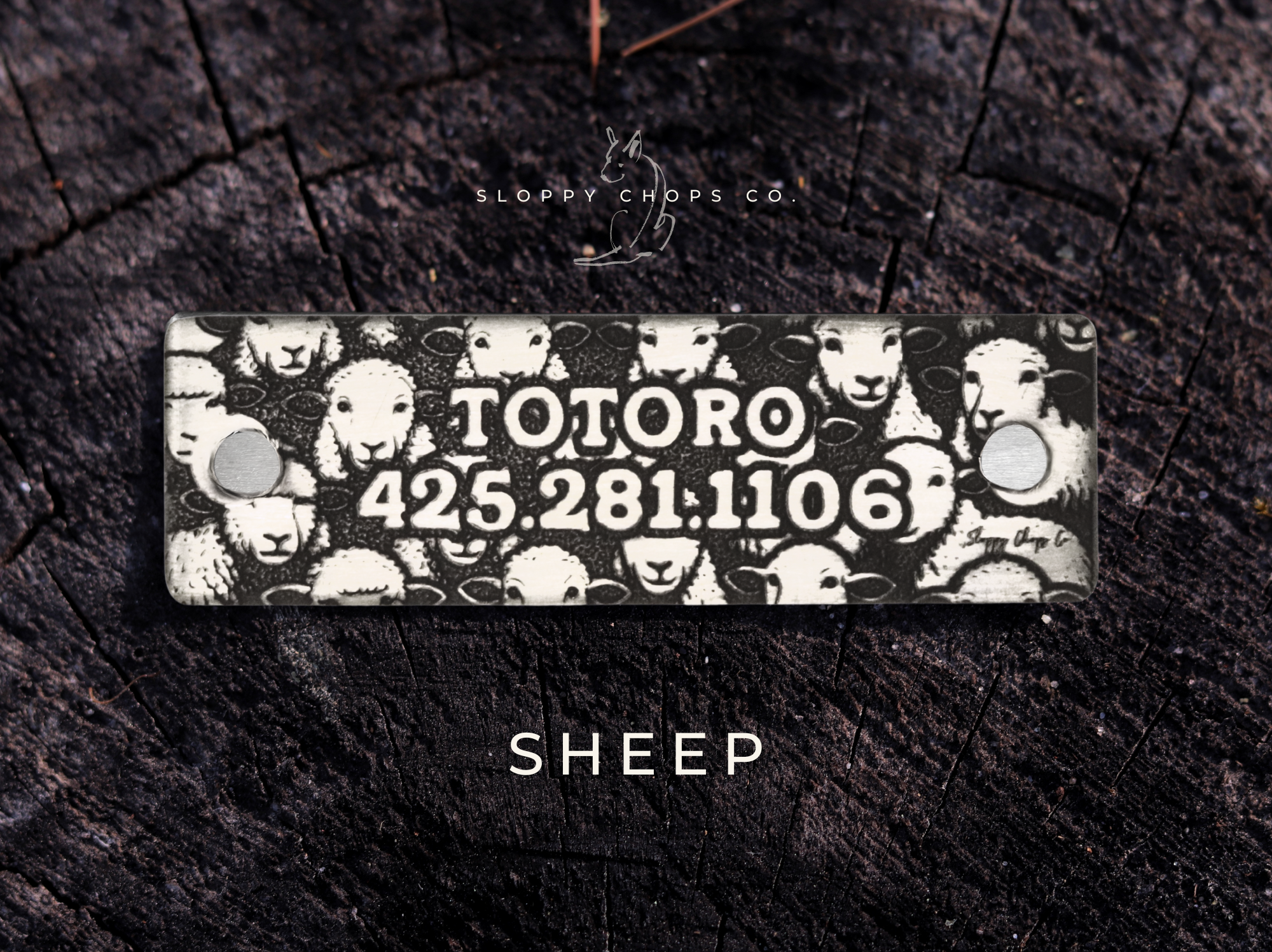 Designer Rivet-On Tag