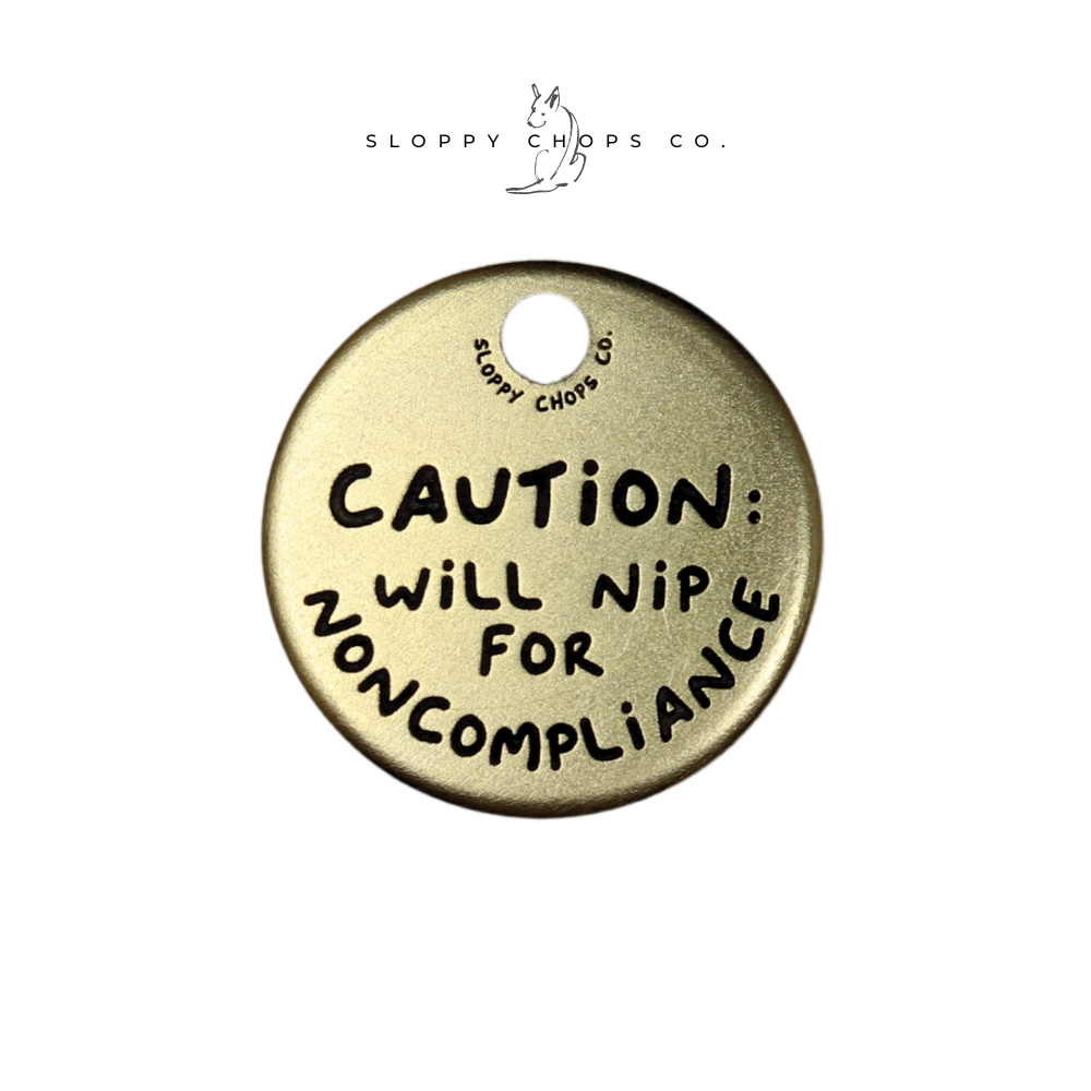 Hanging Tag #7 - Caution