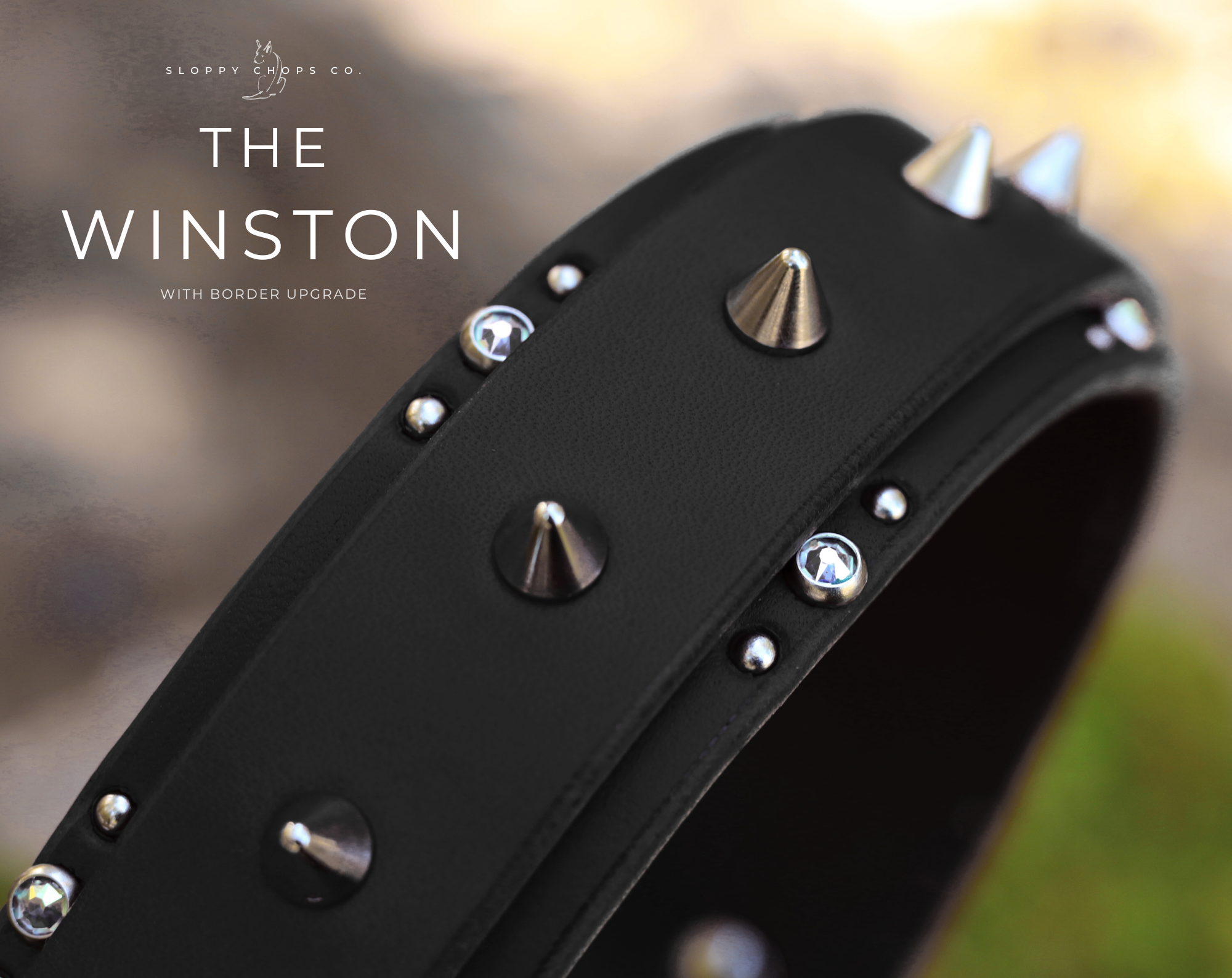 The 'Winston' Leather Collar (1