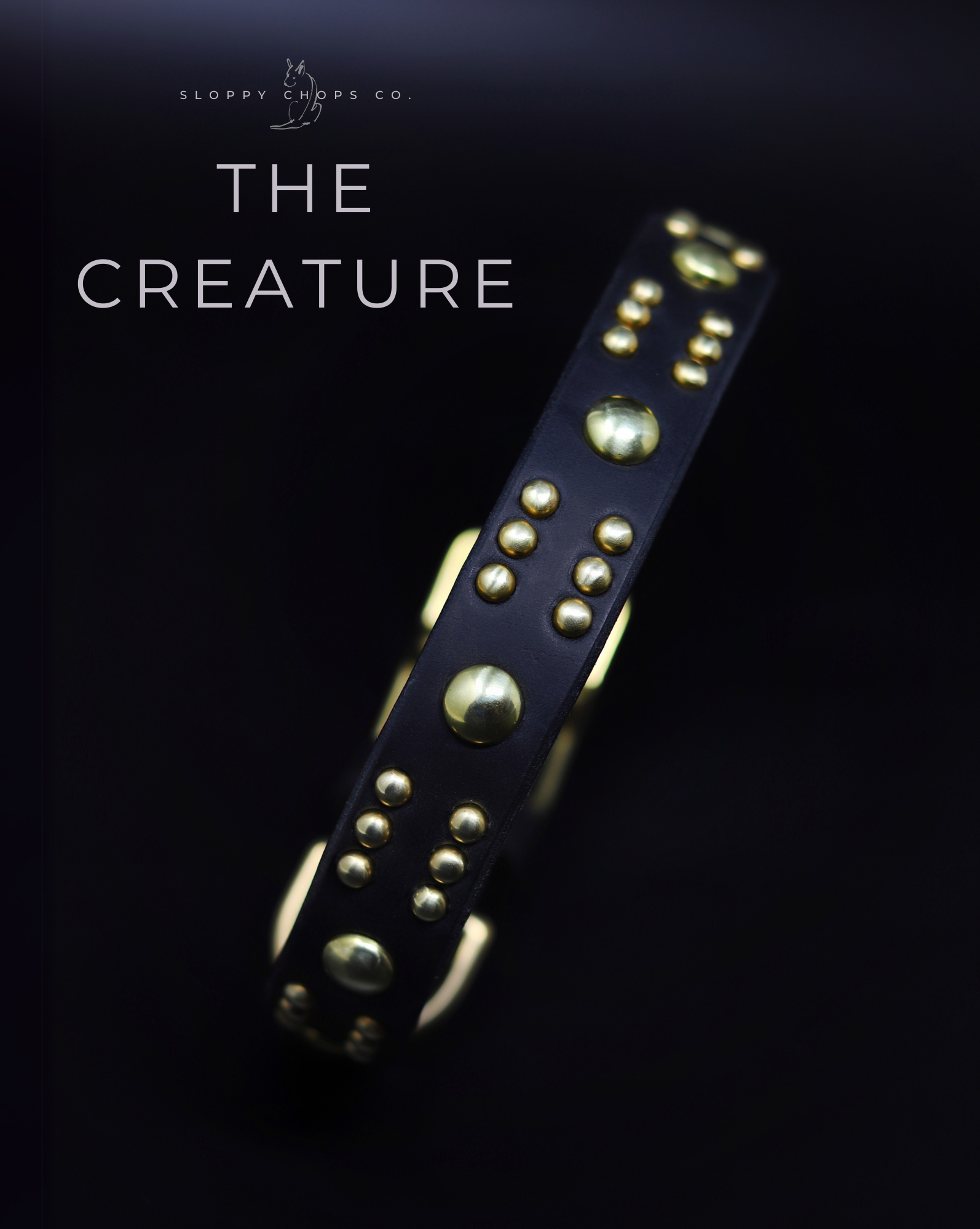 The 'Creature' Leather Collar (1