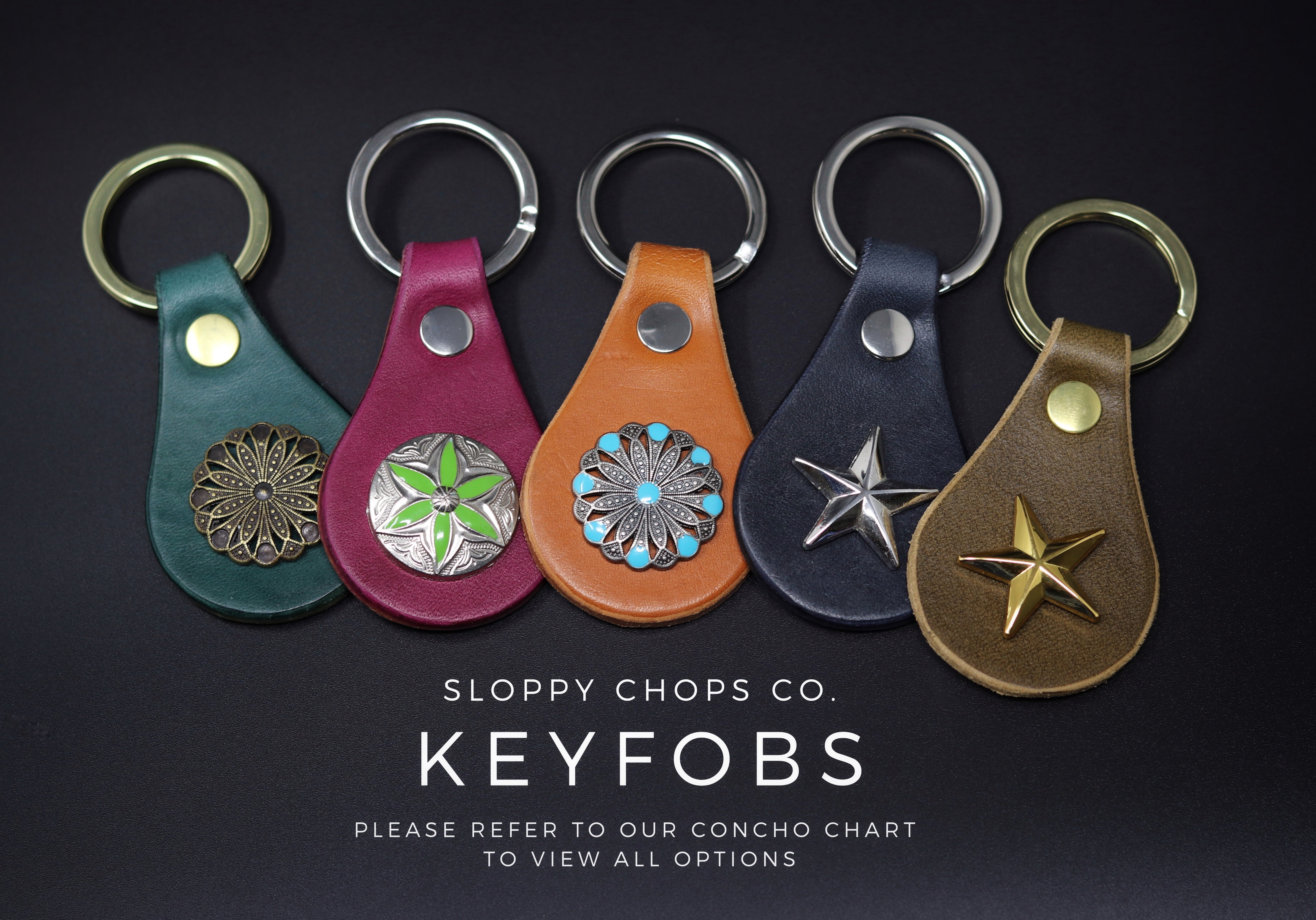 Leather Key Fob