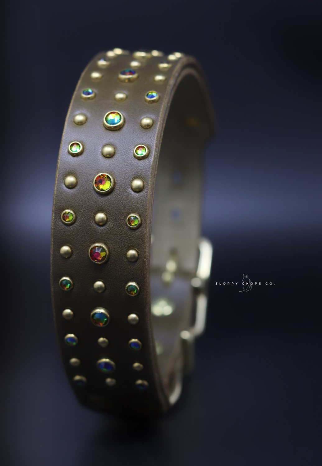 The 'Solstice' Leather Collar (1.5