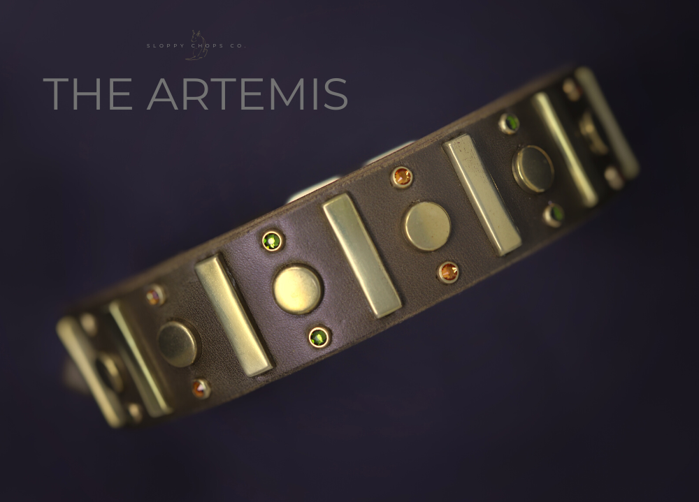 The 'Artemis' Leather Collar (1.5