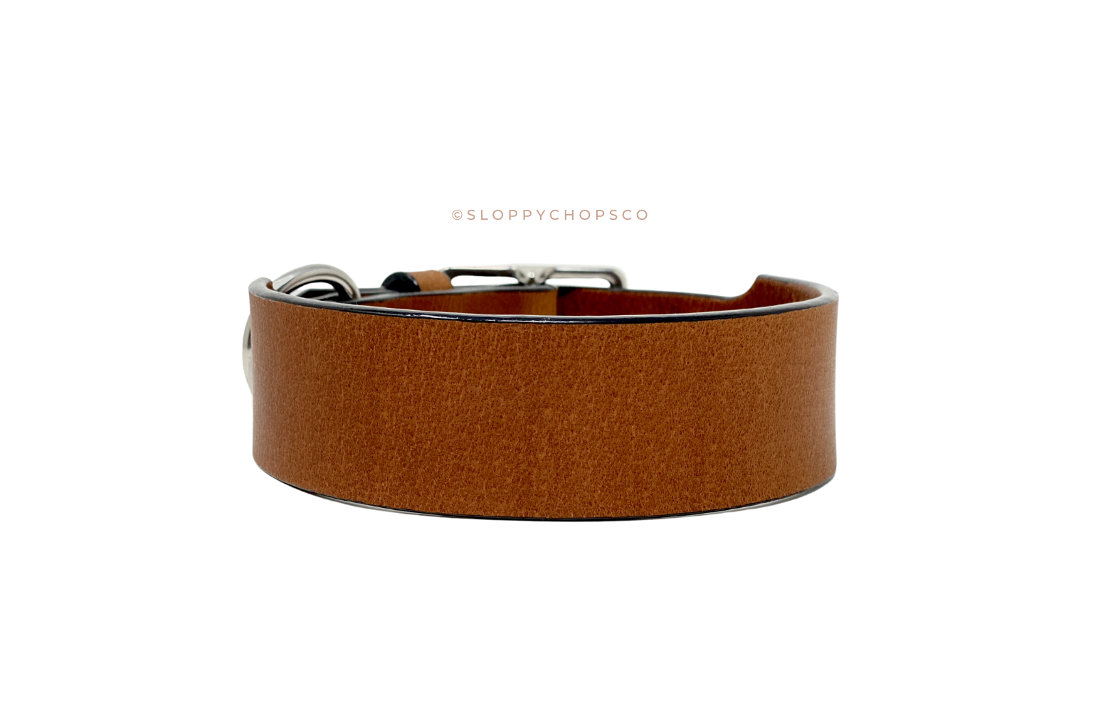 Classic Leather Buckle Collar