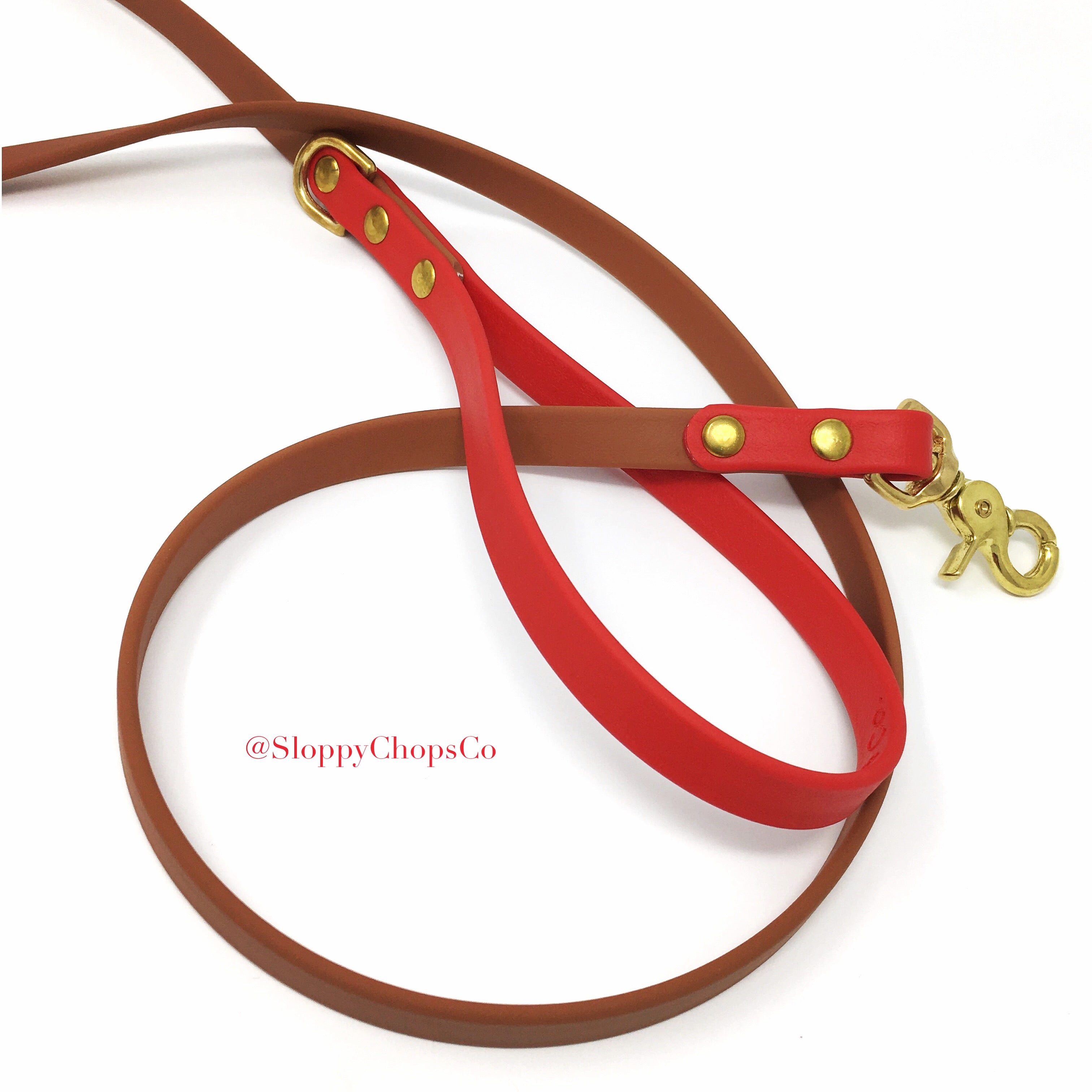 Two-Color McKinley Leash (WHOLESALE - CASE OF 6)