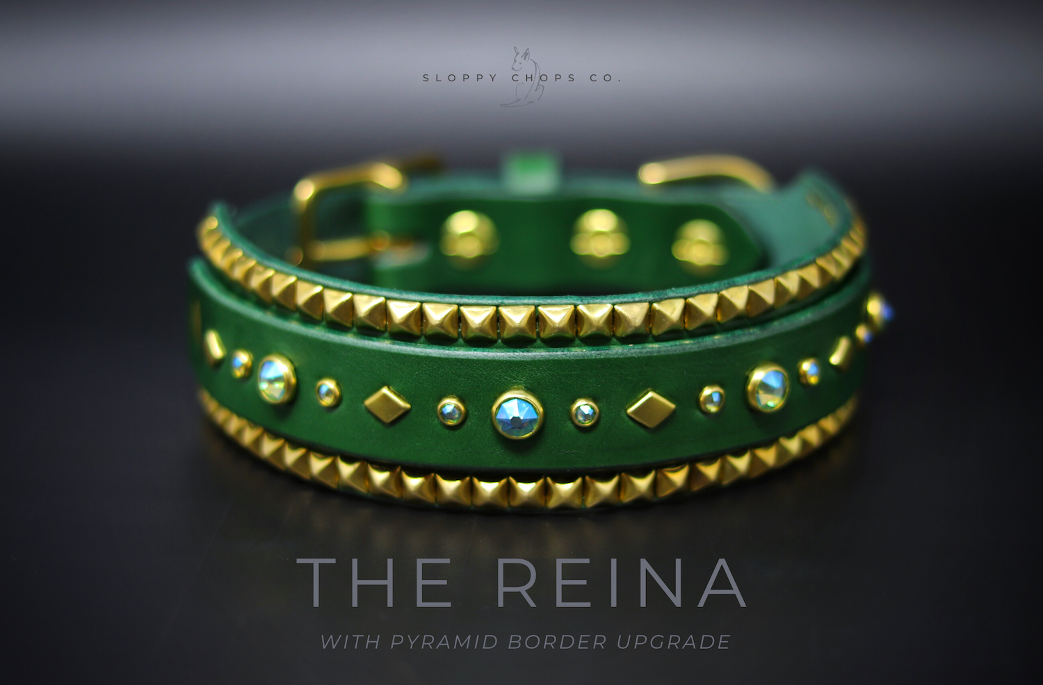 The 'Reina' Leather Collar (1