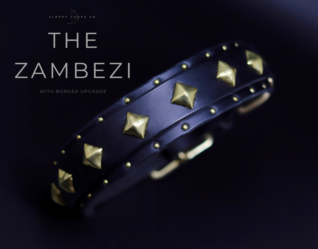 The 'Zambezi' Leather Collar (15-18")