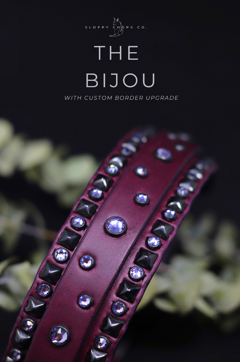 The 'Bijou' Leather Collar (1