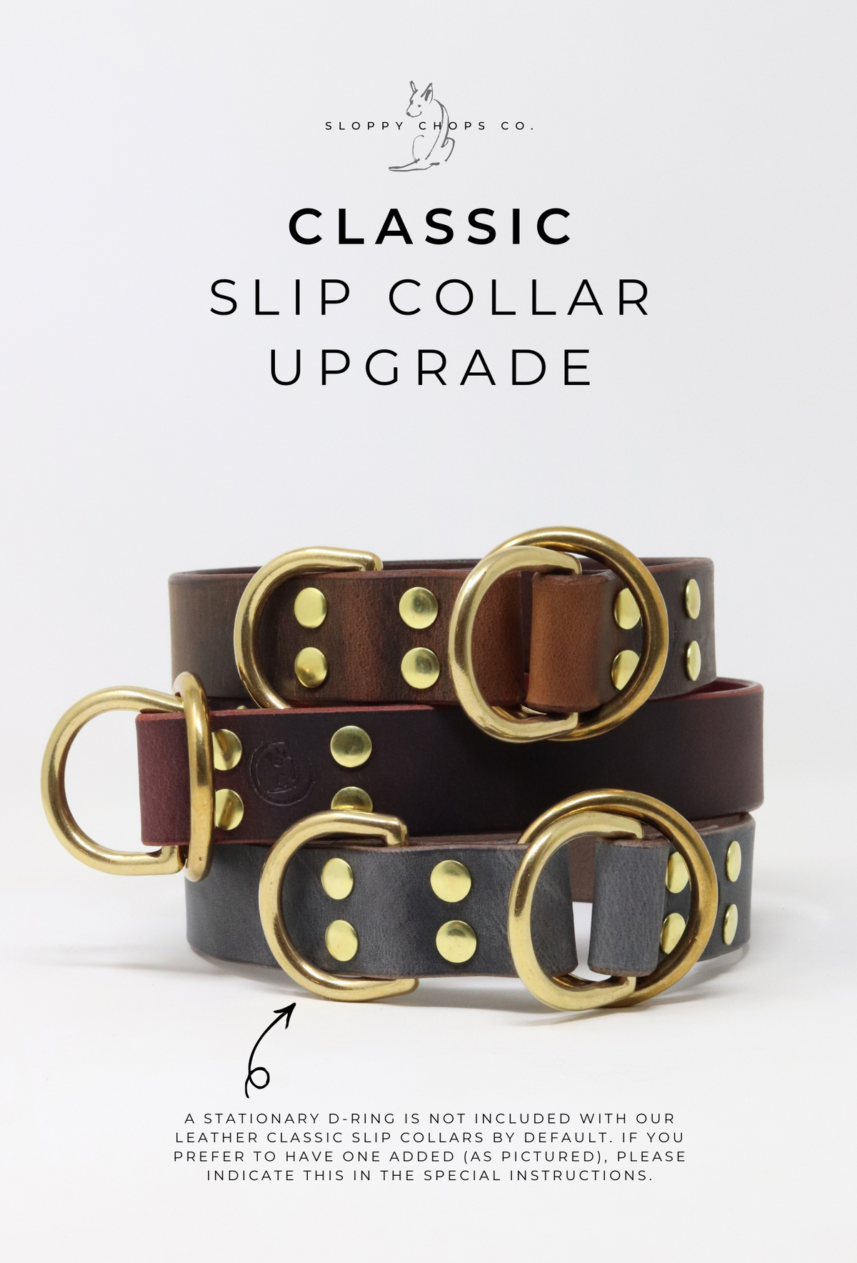 Slip Collar Upgrade (Leather)