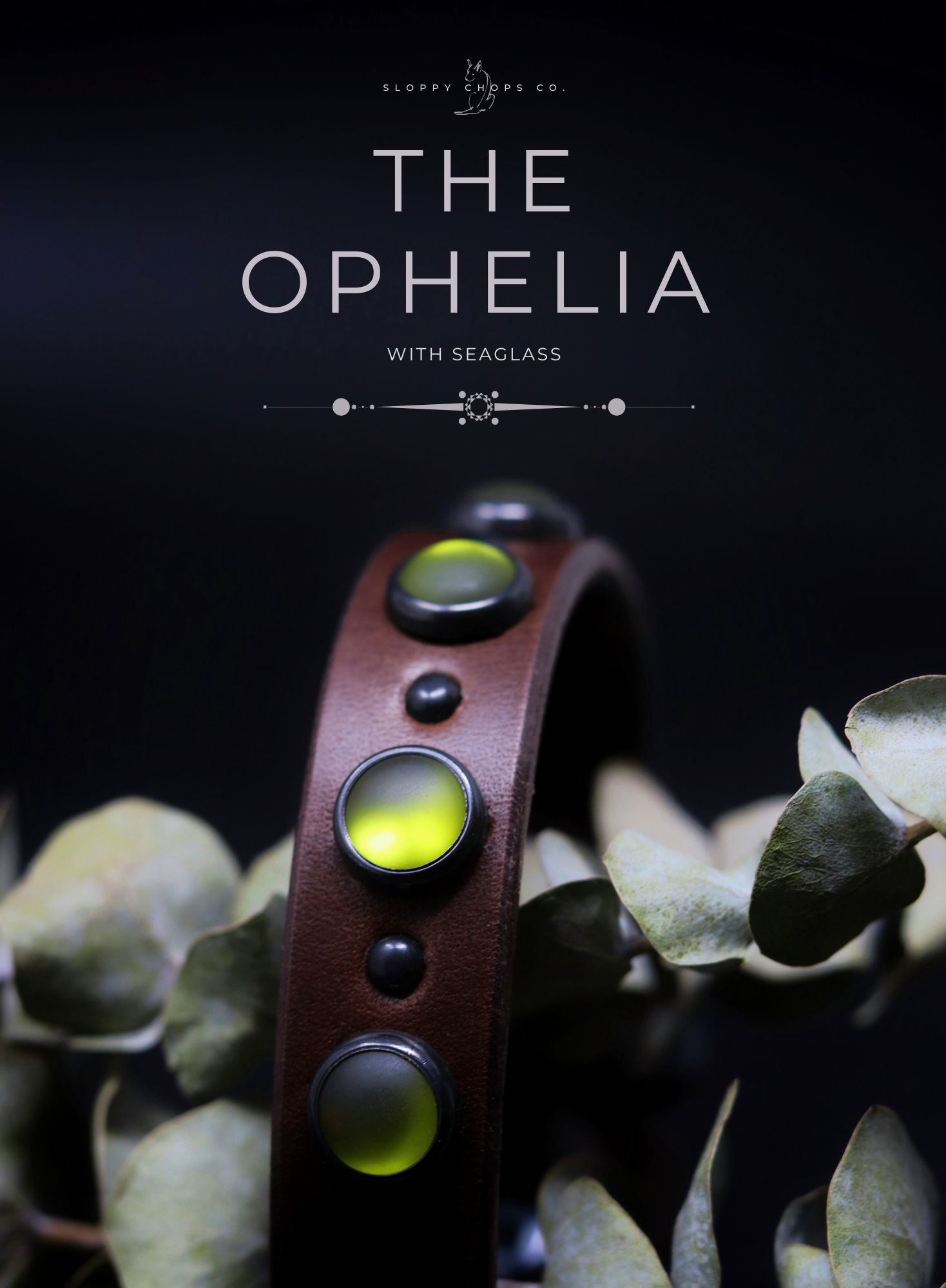 The 'Ophelia' Leather Collar (1