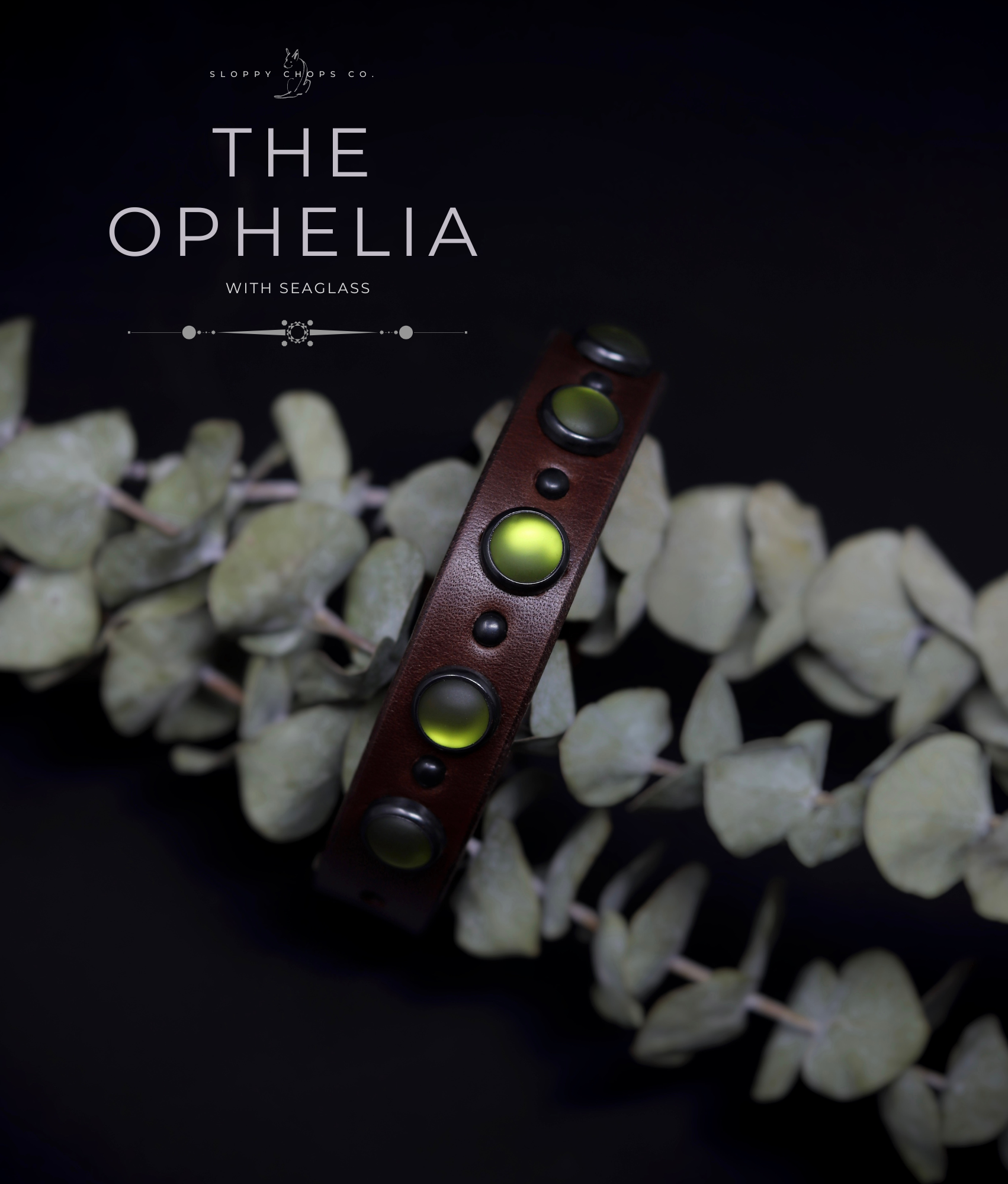 The 'Ophelia' Leather Collar (1