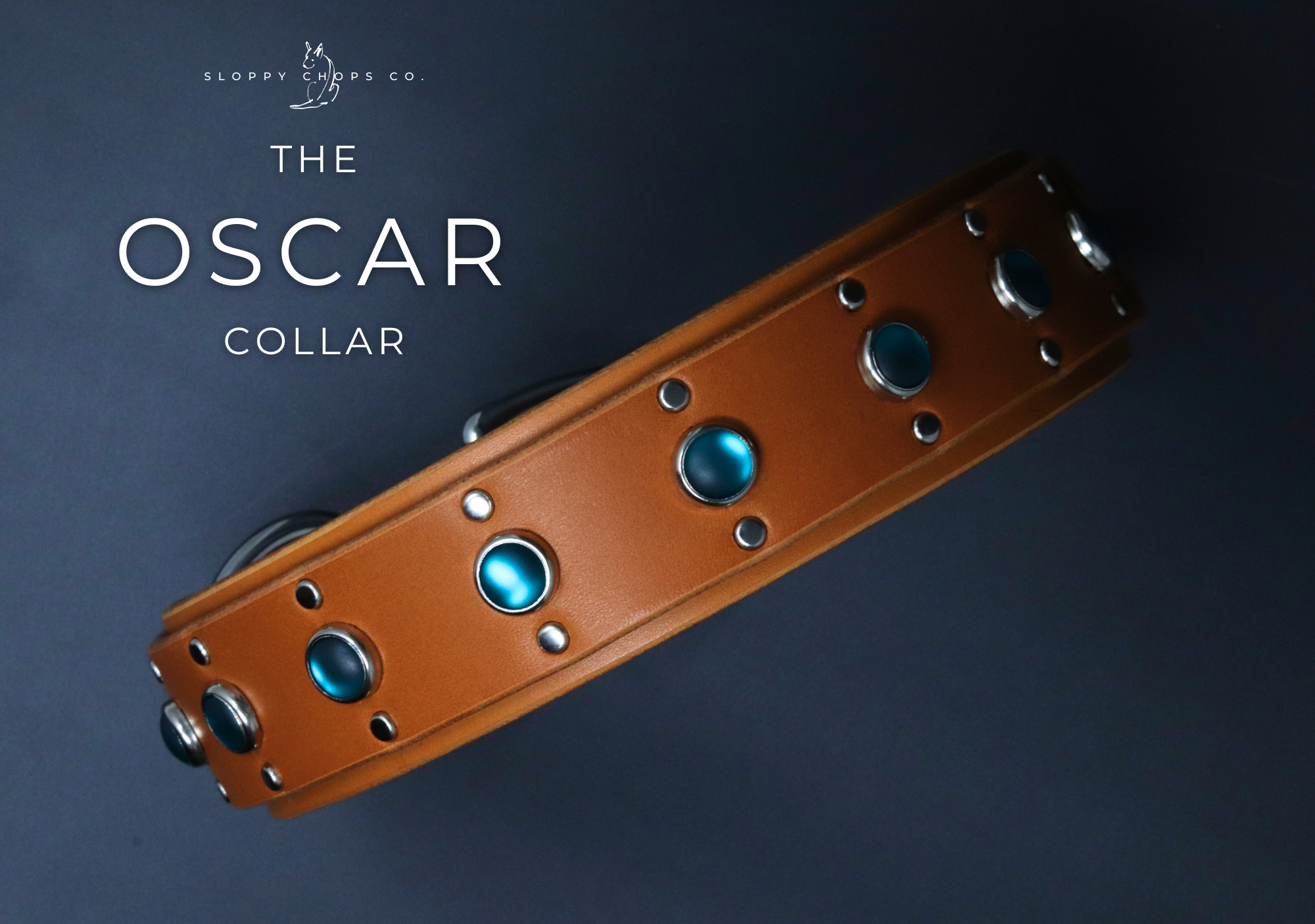 The 'Oscar' Leather Collar (1.25
