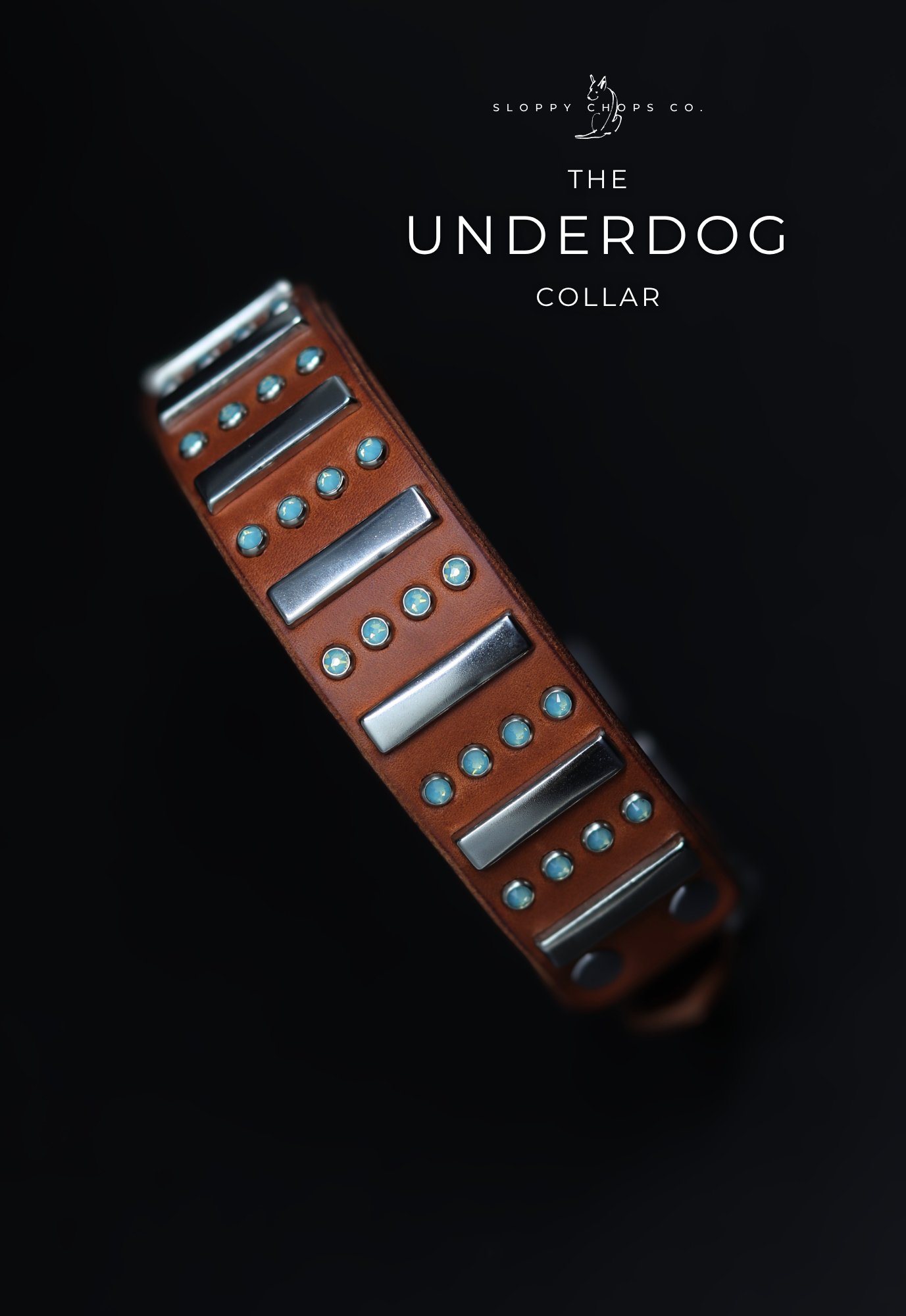 The 'Underdog' Leather Collar (1.5
