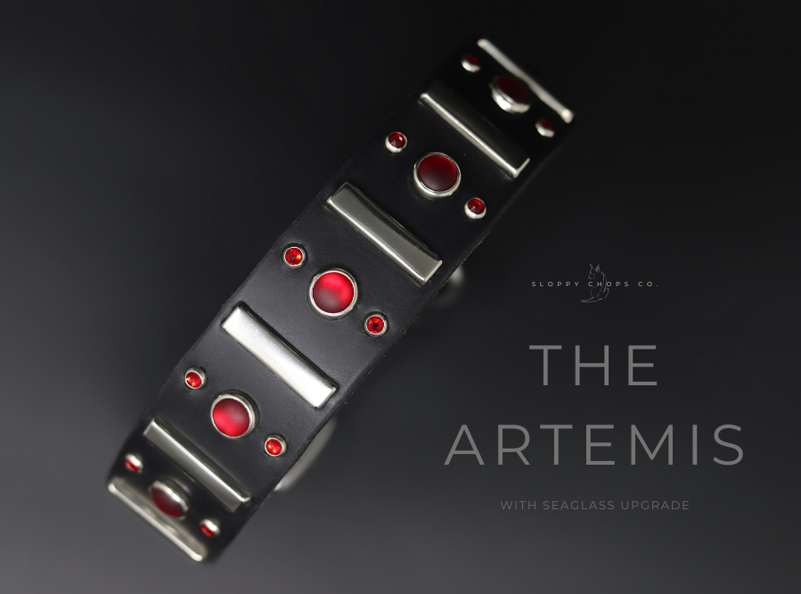 The 'Artemis' Leather Collar (1.5